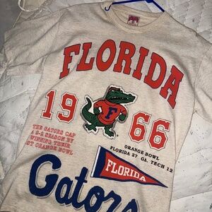 1966 Florida Gator Football Vintage large print T-Shirt